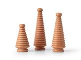 Pine 3'lü Ahşap Biblo Set