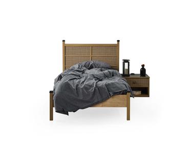  Olimpiya Başlıklı Bazalı Karyola 100x200