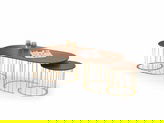 Hermes Orta Sehpa Set Ceviz
