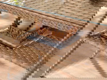  Mihenk 3'Lü Rattan Bahçe Takımı Cappuccino